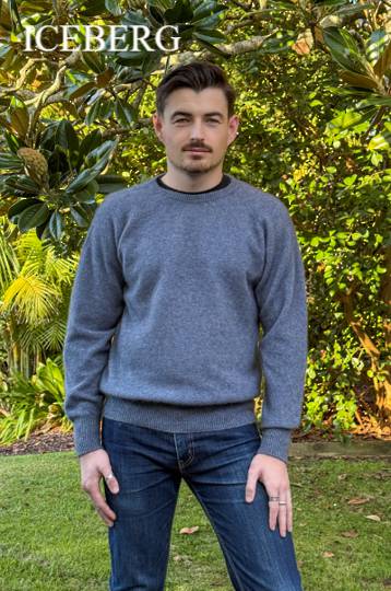 Lothlorian Merino Possum Men's Crew Neck Jumper